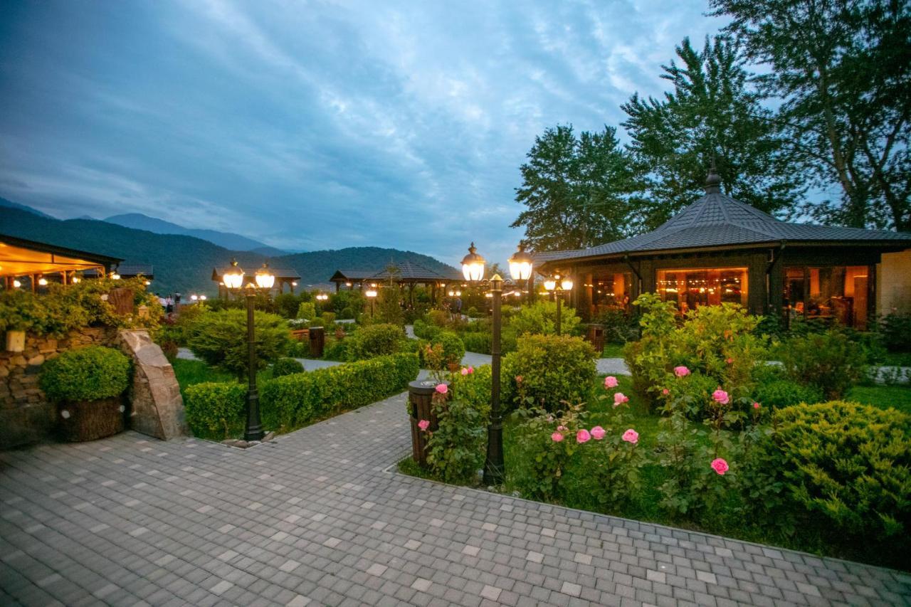Nohur Hotel Gabala Nohurqislaq ภายนอก รูปภาพ
