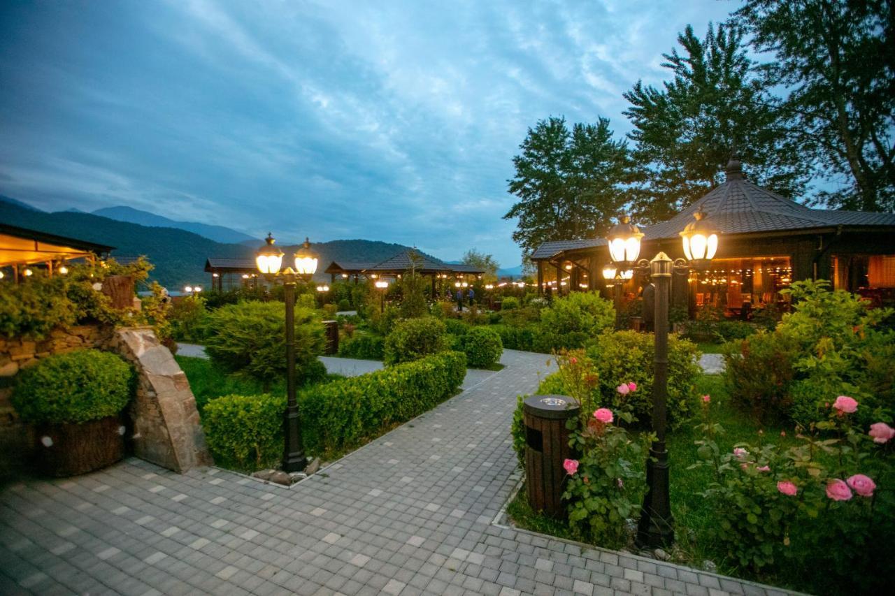 Nohur Hotel Gabala Nohurqislaq ภายนอก รูปภาพ